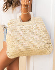 Oversized Straw Tote