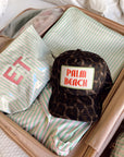 Palm Beach - Leopard Vintage Trucker Hat - My Pampered Life Seattle
