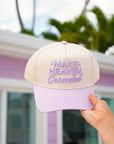Make Heaven Crowded - Vintage Trucker Hat