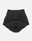 POPFLEX Full Size Ace ‘em Pleated Skort - Black