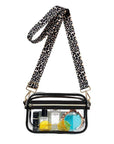 Kendall Leopard Stadium Camera Crossbody
