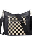 Ashley Mixed Media Crossbody