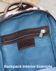 Hair on Cowhide Backpack No. 645