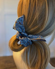 Bandana Tied Hair Scrunch