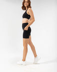 Full Size Supersculpt™ Biker Short with Pockets - Black