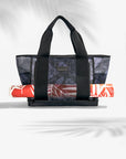 Big Beach Carryall Bag - Midnight Palm