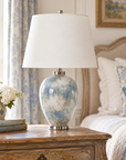 Park Hill Nebula Glass Table Lamp