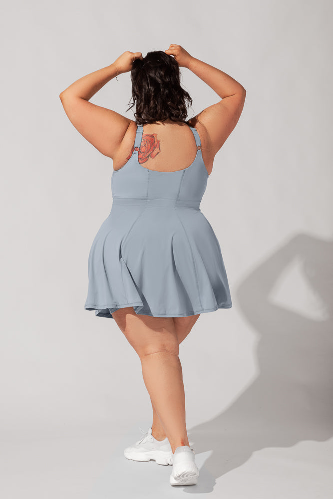 Full Size Tie-Breaker Superdress™ - Cloudy Blue