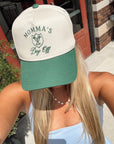 Momma's Day Off - Green Vintage Trucker Hat - My Pampered Life Seattle