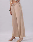 Acid Wash Wide Leg Sweatpants