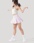 POPFLEX Full Size Crisscross Hourglass® Twirl Skort - Orchid Ice