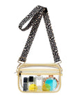 Kendall Leopard Stadium Camera Crossbody