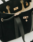 Cadence Canvas and Vegan Leather Tote