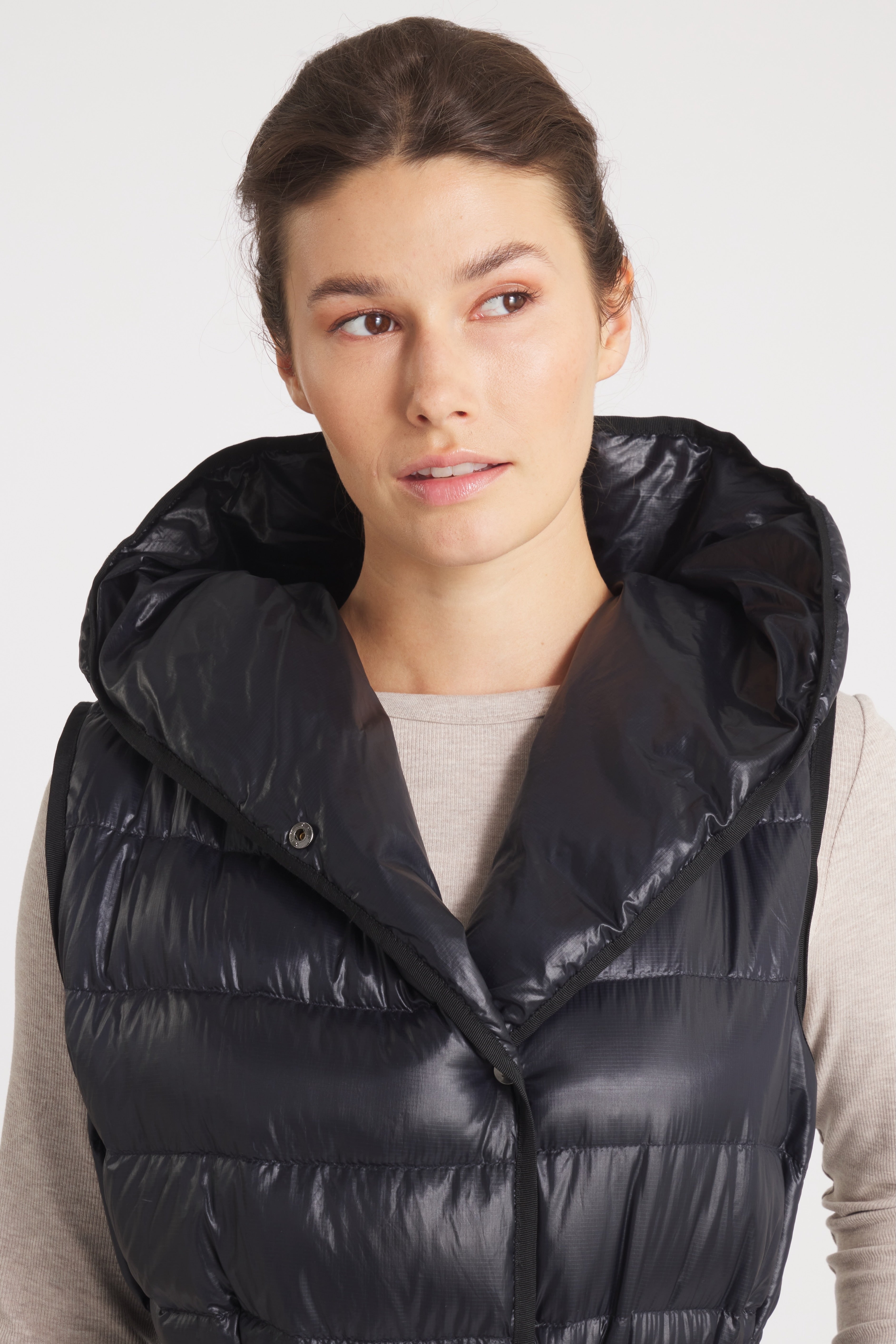 Cotes of London |The Camden | Long Hooded Down Vest