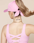 Go with the Bow High Pony Cap