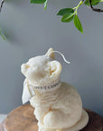 Large Cat Sculpture Candle | Gallery-Quality Soy Wax
