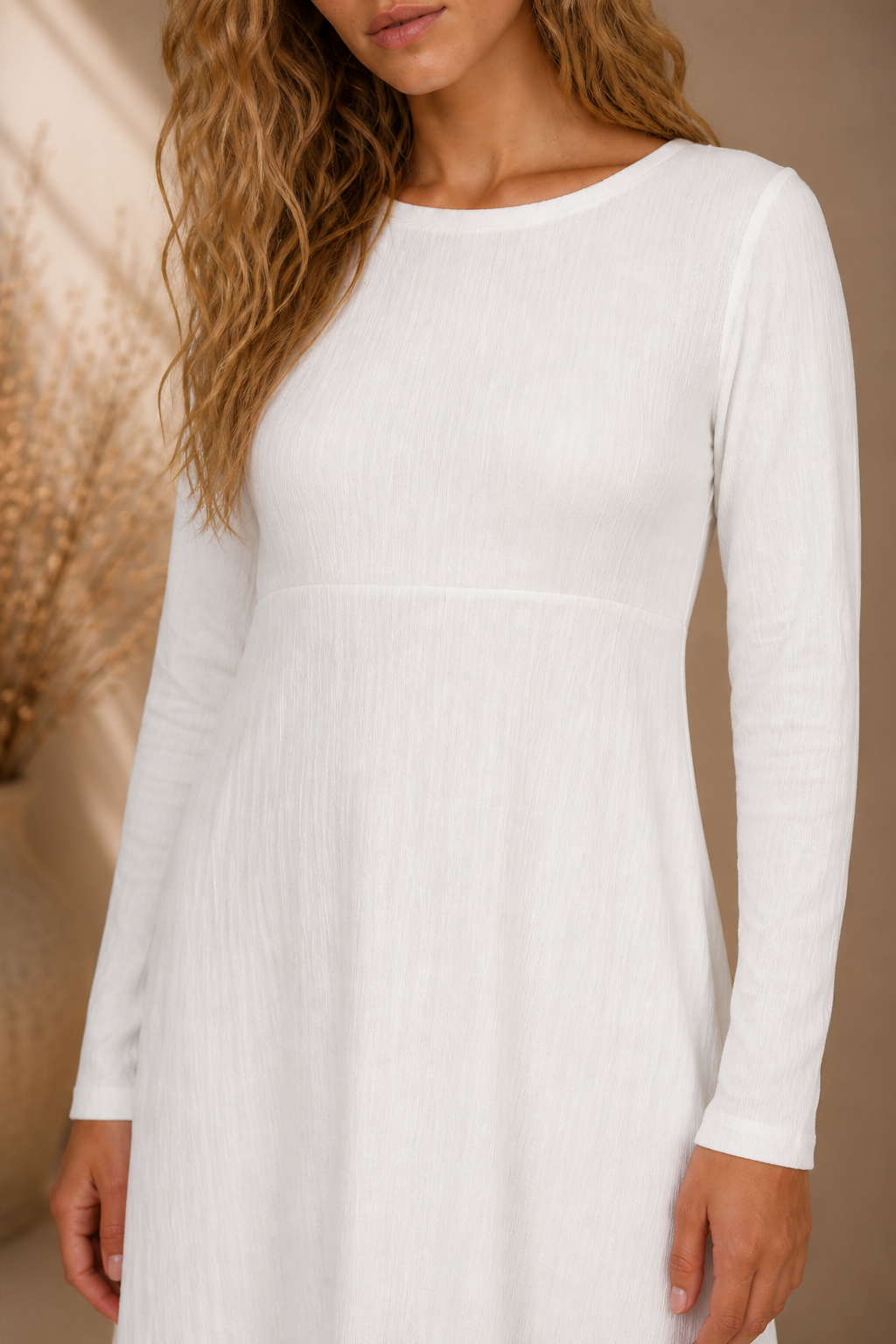 Claire LDS Temple Dress