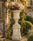 Park Hill Tall Urn With Pedestal, 55.5"H