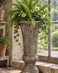 Park Hill | Ivy Fluted Garden Planter – Antiqued Estate Finish