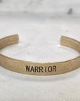 Choose your Word - Brushed Copper Cuff