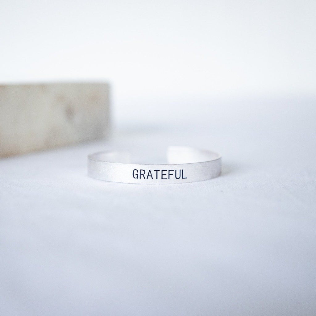 Choose your Word - Brushed Copper Cuff