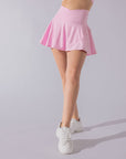 POPFLEX Full Size Crisscross Hourglass® Twirl Skort - Bubblegum