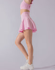 POPFLEX Full Size Crisscross Hourglass® Twirl Skort - Bubblegum