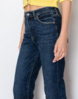 Artemis Vintage | Zephyra Tummy Control High Rise Stretch Straight w/ Single Cuff - My Pampered Life Seattle