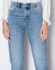 Artemis Vintage | Tummy Control High Rise Slim Straight Jeans - My Pampered Life Seattle