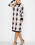 Santanna Knitted Sweater Dress