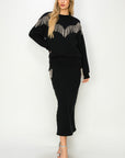 Artemis Vintage |Linda Tassel Skirt