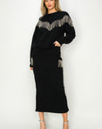 Artemis Vintage |Linda Tassel Skirt