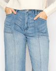 Artemis Vintage |Eco Friendly Tummy Control Slim Palazzo Jeans - My Pampered Life Seattle