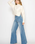 Artemis Vintage |Eco Friendly Tummy Control Slim Palazzo Jeans - My Pampered Life Seattle
