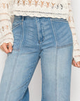 Artemis Vintage |Eco Friendly Tummy Control Slim Palazzo Jeans - My Pampered Life Seattle