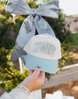 Cowboy - Baby Blue Vintage Trucker Hat