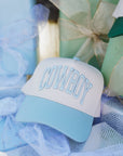 Cowboy - Baby Blue Vintage Trucker Hat