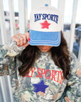 Yay Sports! - Denim Vintage Trucker Hat