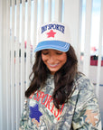 Yay Sports! - Denim Vintage Trucker Hat