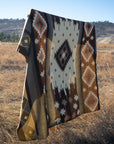 Andean Alpaca Wool Blanket - Mojave