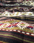 Andean Alpaca Wool Blanket - Cactus