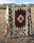 Andean Alpaca Wool Blanket - Western