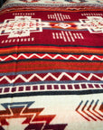 Andean Alpaca Wool Blanket - Wildfire