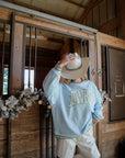 Cowboy - Blue Vintage Crewneck Sweatshirt