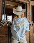 Cowboy - Blue Vintage Crewneck Sweatshirt