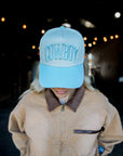 Cowboy - Baby Blue Vintage Trucker Hat