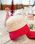 Santa Hat - Red Vintage Trucker Hat