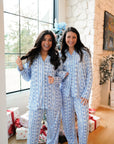 Blue Christmas - Long Pajama Set - My Pampered Life Seattle