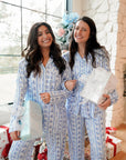 Blue Christmas - Long Pajama Set - My Pampered Life Seattle