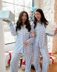 Blue Christmas - Long Pajama Set - My Pampered Life Seattle